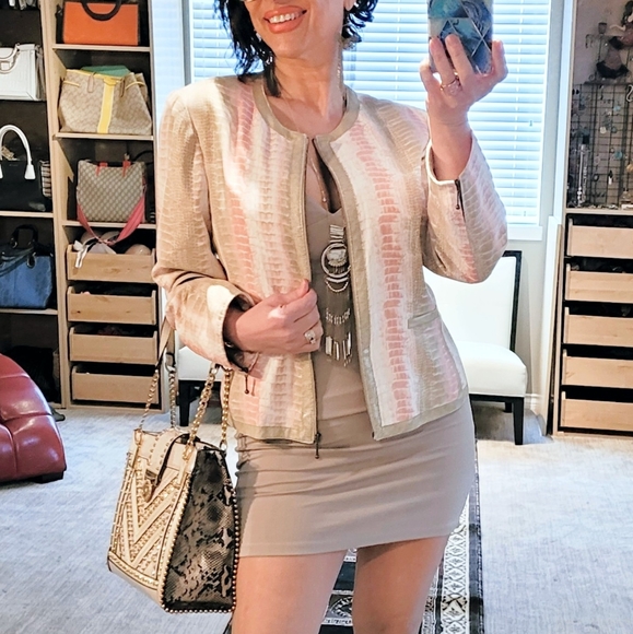 City Girl reptile print gorgeous jacket - Picture 8 of 16